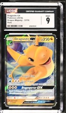 CGC 9 MINT Dragonite Gx 37/70 Dragon Majesty Holo Pokemon Card