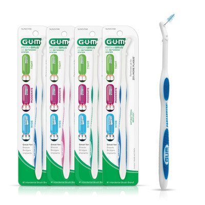 Proxabrush Permanent Handle Refills - Compatible with Go-Betweens Interdental Br