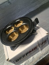 Deepmotor Billet Aluminum 2200 Cfm 4 Barrel 4500 Dominator Throttle Body Black