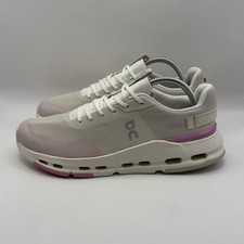 ON Running Brand Cloud Cloudnova Form 2 White/Pink Women's 10 Shoes NEW 2025