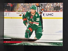 2024-25 Upper Deck Extended Series Base Mats Zuccarello Minnesota Wild #566
