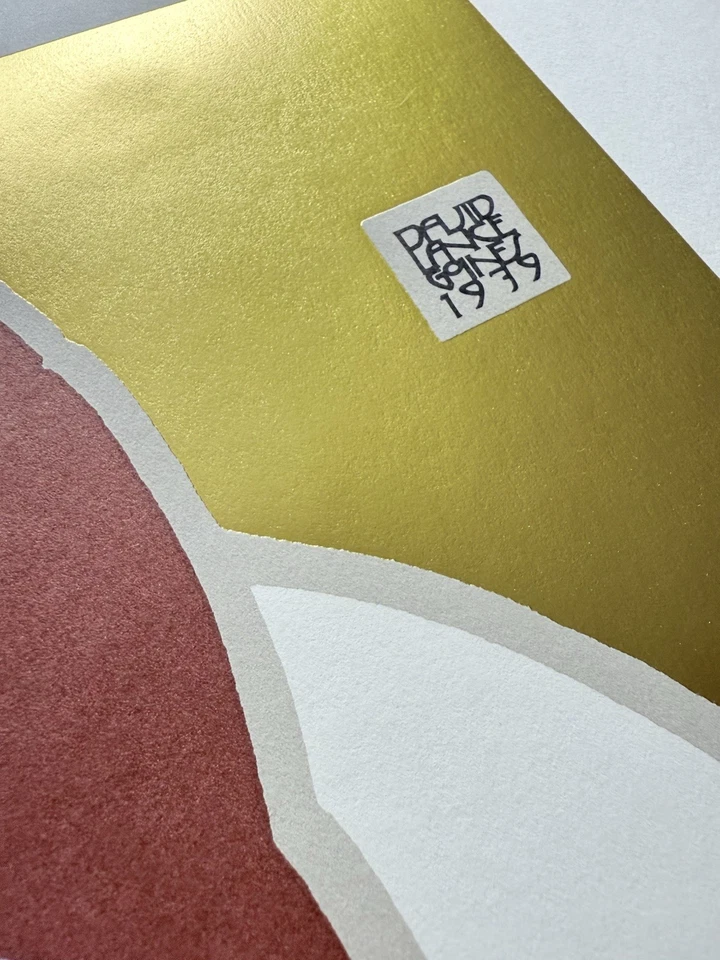 Póster de colección de David Lance Goines - Firmado - 1980 International House. Foto 2 de 4