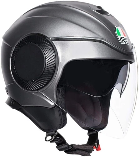 Helmet Jet AGV Orbyt Solid Grey Matt