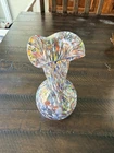 Murano Millefiori Italian Art Glass Vase