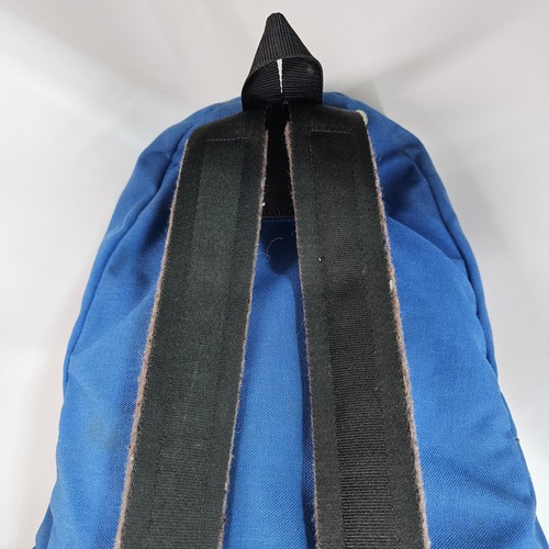 Zaino design due tasche fondo pelle prodotti alpini vintage anni 70 campeggio escursionismo - Foto 9 di 17