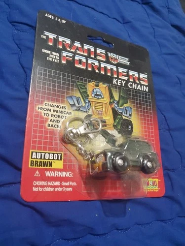 Vintage Transformers G1 BRAWN Figure Keychain Fun 4 All Hasbro