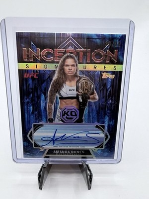 Sports Card Singles Amanda Nunes Autographed /99 Topps 2026 Inception