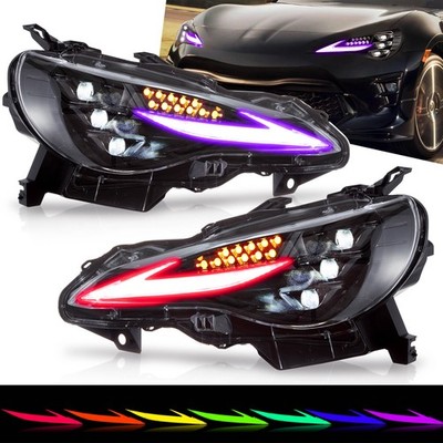 LED RGB DRL Scheinwerfer Sequential für 2012 20 Toyota GT86 Subaru BRZ Scion FRS