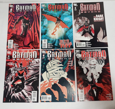 Batman Beyond Adam Beechen Vol 3 #1-6 DC Comic 2010 Complete Mini Series Lot Set