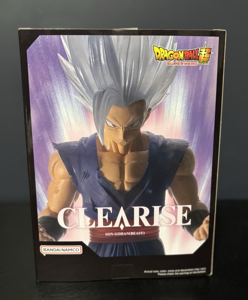 Bandai Banprto caja de la historia Vol.8 Dragon Ball Super: Super Hero Son Gohan Beast Ver. Figuras de acción de Anime de Pvc, modelo de juguete, regalos - AliExprs 26