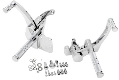Accutronix - FC205-SIC - Forward Controls, Diamond, +9in. - Chrome