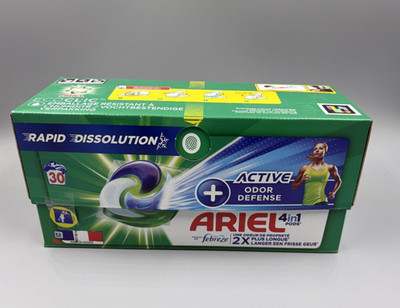 Ariel 4in1 PODS Active Odor Defense, Touch of Febreze, 30 Pods 0,47 /Waschgänge