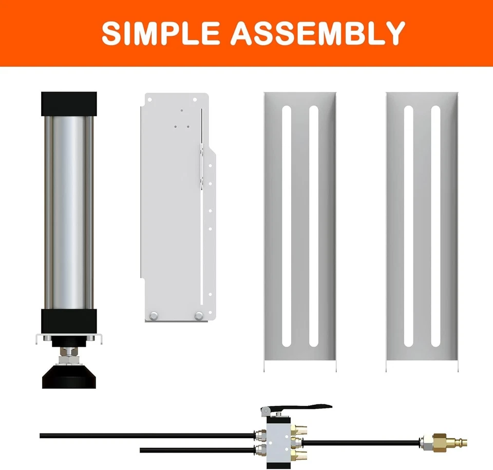 Trituradora de latas neumática, trituradoras de latas de aluminio para reciclaje, carga múltiple 6 latas Foto 4 de 4