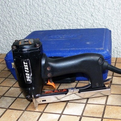 DUO-FAST ENC-5418 ELECTRIC CARPET TACKER STAPLER WITH CASE
