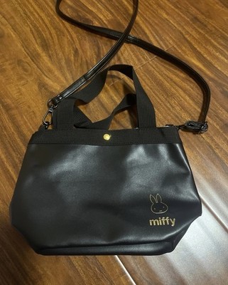ESSE March 2026 Miffy 2-Way Shoulder Bag Black Japan Limited NEW