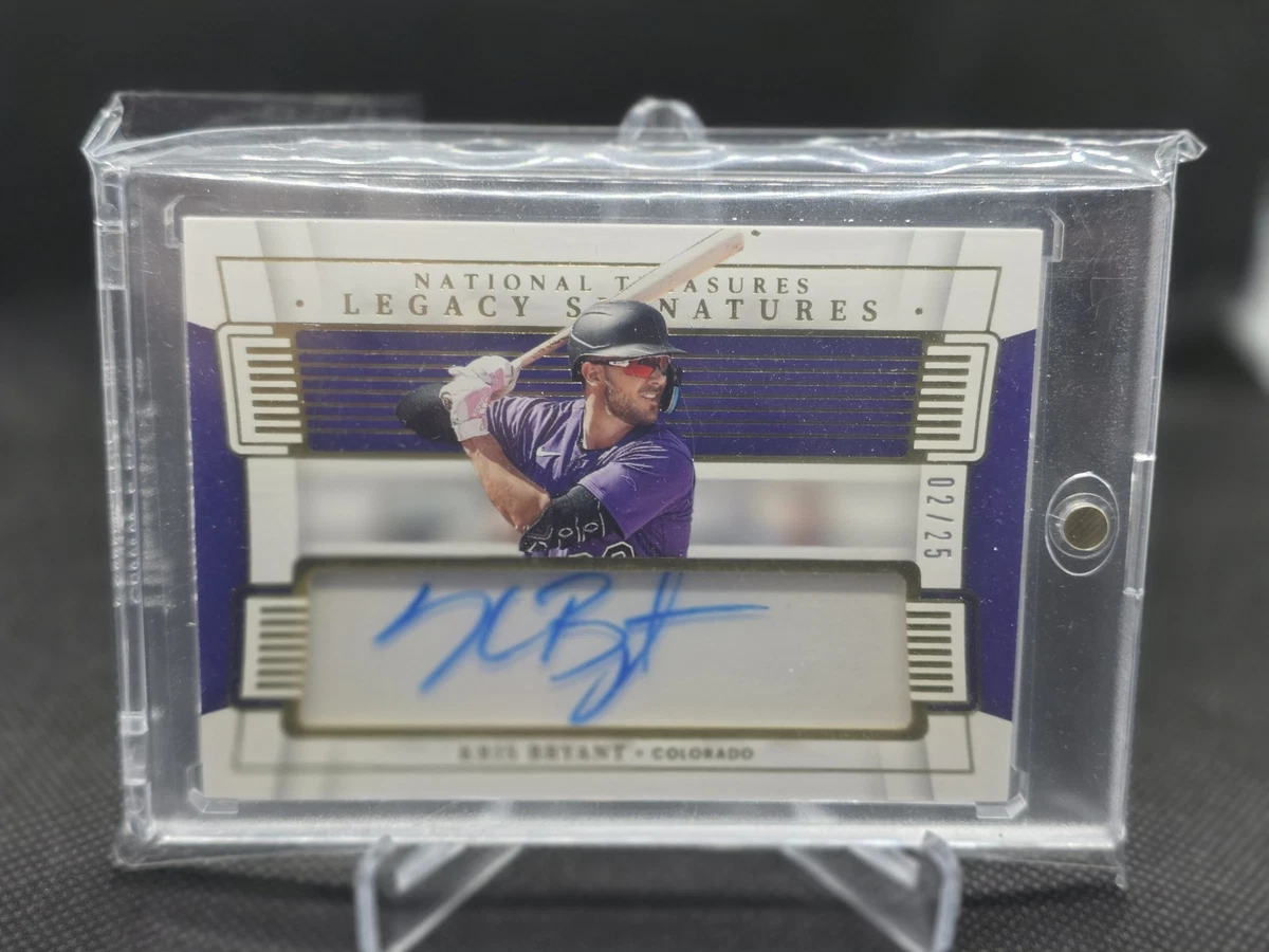 Kris Bryant Autographed Baseball Sports Trading Cards
