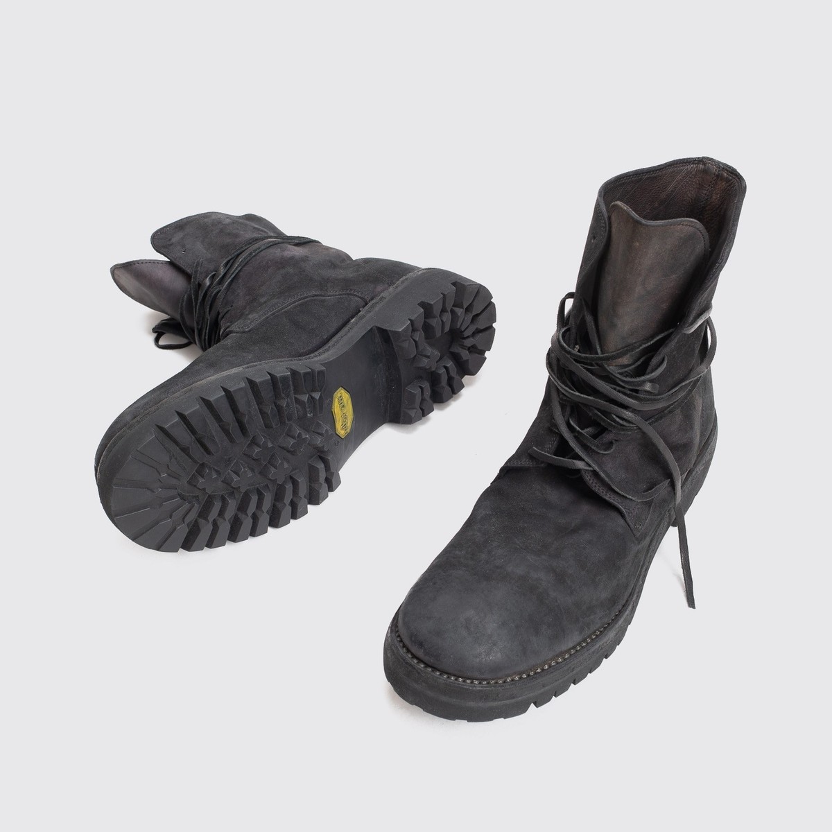 Guidi 795V Combat Boots Size EU44 Men Black Horse Cordovan Leather