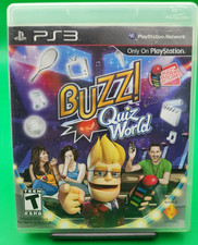 BRAND NEW Buzz ! Quiz World PS3 New Playstation 3 GAME ONLY - UPC Punched Promo