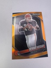 BERNIE KOSAR 2025 PANINI PRIZM BLACK FOOTBALL ORANGE BROWNS /49 Q4561