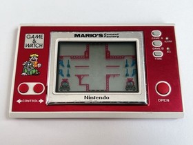 Nintendo Game ＆Watch Mario's Cement Factory ML-102 Wide Screen Tested