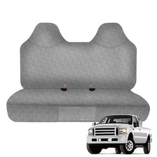 Custom Fit Front Bench Seat Cover For Oxford F250-f550 1999-2007 Bench Gray Custom Fit Front Bench Seat Cover For Oxford F250-f550 1999-2007 Bench Gray