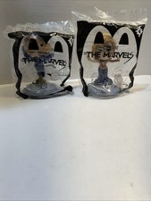 2023 McDonalds Happy Meal Toy The Marvels 4 And 1 NIP Lot Of 2