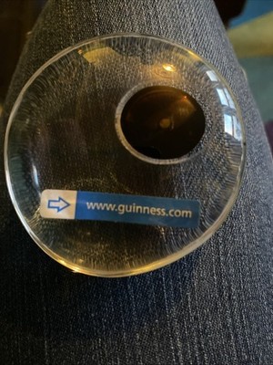 Guinnes Beer Promo Drop Paperweight