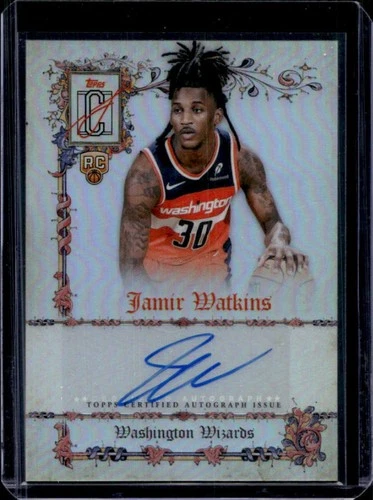 2025 Topps Signature Jamir Watkins Base (RAW)