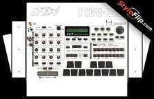 E-mu XL-7 Skin White Protective Decal StyleFlip