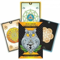 Sacred Geometry Healing Cards 49-Card Orakel-Deck & Begleitbuch Schiffer