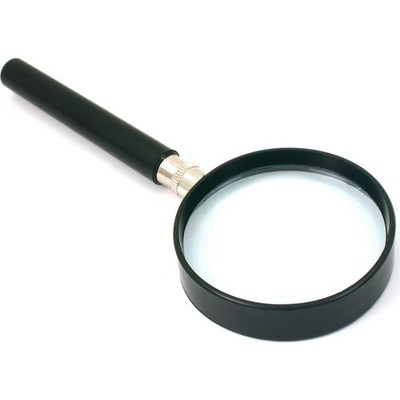 2X Magnifying Glass 2 1/2'' Reading Maps Stamps Coins Jewelers Gem Tool