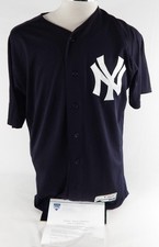 2019 New York Yankees Phillip Diehl #82 Game Issued Pos Used Navy Jersey ST P 0