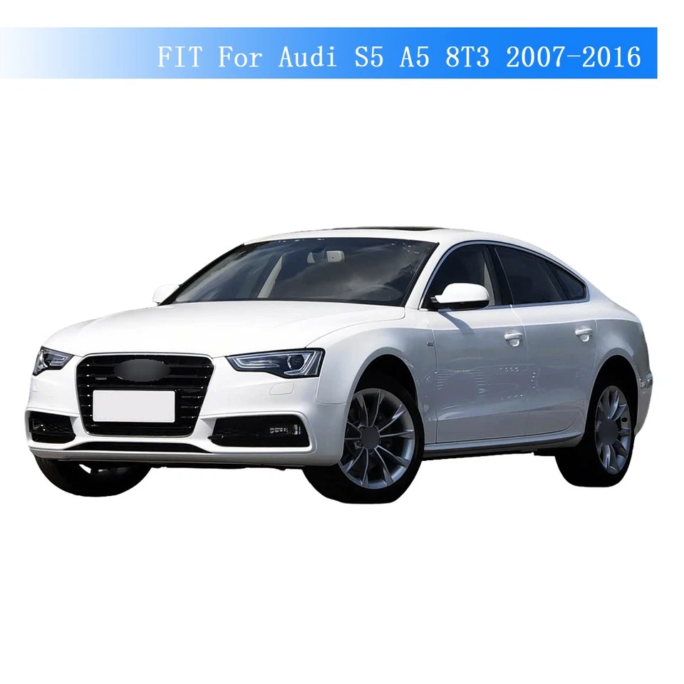 Glossy Black Chrome Delete Window Trims For Audi S5 A5 8T3 2007-2016 - Изображение 3 из 4