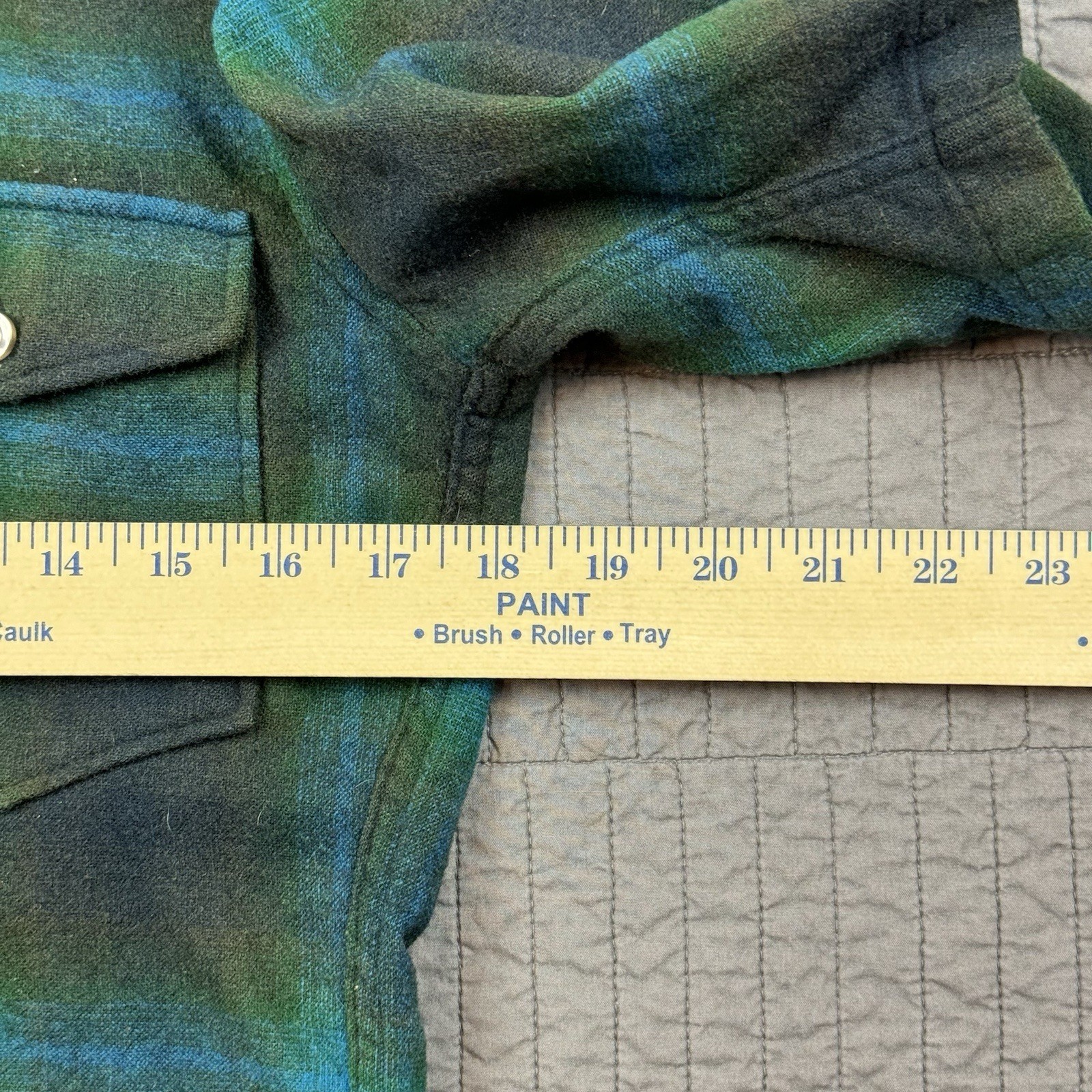 True Vintage Pendleton Button Up Short Sleeve Shi… - image 9