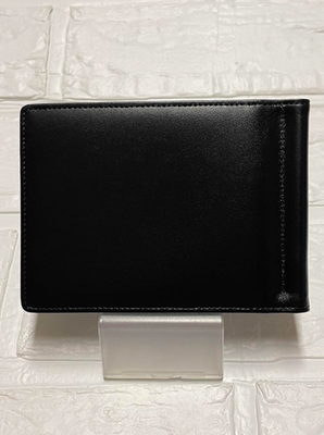 Montblanc MB5525 Meisterstück Black Leather Wallet 6cc Money Clip
