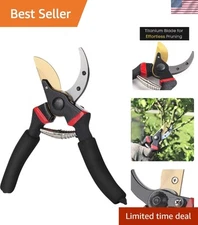 Pruning Shears, Garden Shears, 8" Professional, Garden Scissors, Gardening Shear