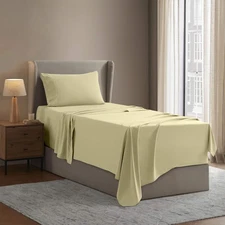 Nestl Twin XL Sheet Set - College Dorm Size - Luxury 1800 Ultra-Soft Microfib...