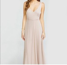 SHOW ME YOUR MUMU JENN MAXI DRESS SIZE LARGE FORMAL BRIDESMAID  