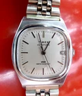 TIMEX  MENS NEAR MINT ORIGINAL  NOT RE-ISSUE 1980'S  E-LINE DATE 34 MM NEW STRAP