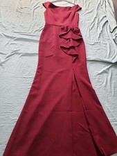 NWT VINCE CAMUTO Elegant Red Off-Shoulder Dress Size 2