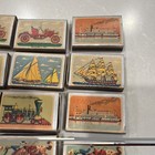 Vintage Ohio Blue Tip Match Boxes - 18 Match Boxes in Lot horses/cars/train/ship — photo 3