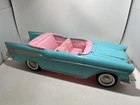 Vintage 1988 Mattel Barbie Convertible Car - 1957 Chevy Bel Air Turquoise & Pink
