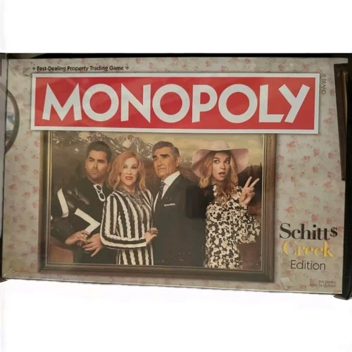 Monopoly Schitts Creek Edition USAopoloy Boardgame New Sealed