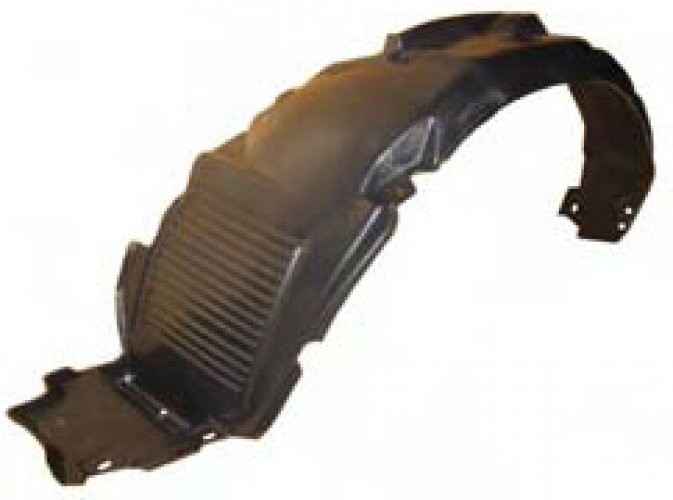 Pare-boue d'aile avant gauche pour Hyundai i30 GD 3 et 5 portes de 2012 à 2017 en plastique ABS black