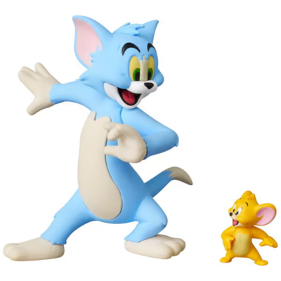 VCD TOM and JERRY CLASSIC COLOR Ver. ソフビ MEDICOM TOY UDF TOM AND JERRY Classic Color Ver. TOM AND JERRY
