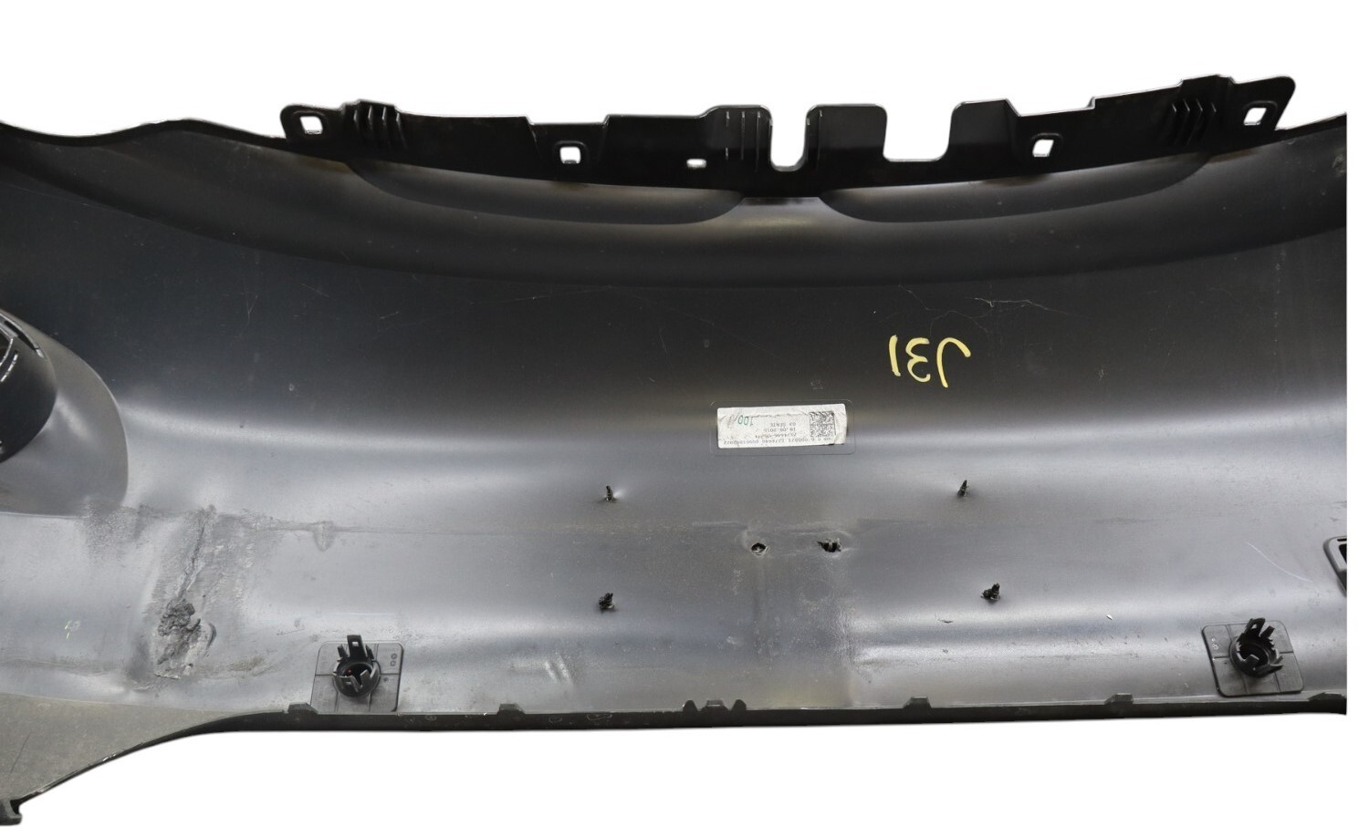 14-17 BMW I01 i3 Front Bumper Cover Panel Assembly Black 51117296815 Oem