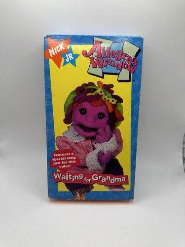Allegra's Window: Waiting for Grandma VHS Nick Jr 1996 Original Release - Tested