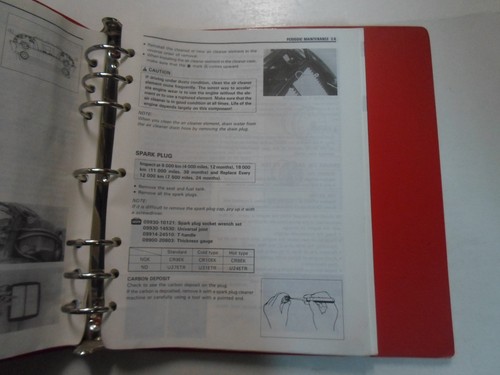 1995 Suzuki GSF600S St. Servicio Manual Carpeta Agua Dañado Fábrica OEM Libro 95 - Imagen 9 de 12