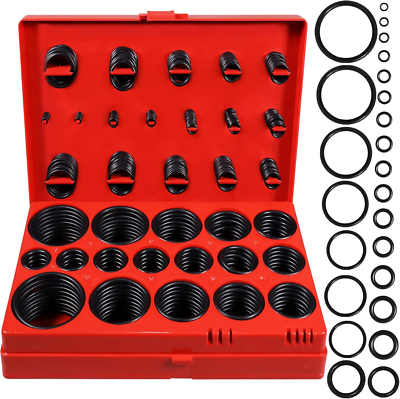 #ad 419 PCS Universal Metric O Ring Kit for Various Car Auto Faucet Plumbing Pressur $27.99