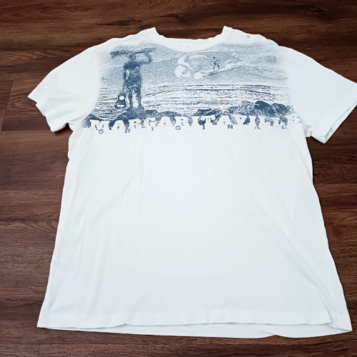 Margaritaville Original Surfer Guitar Lightweight Shirt Size M Medium